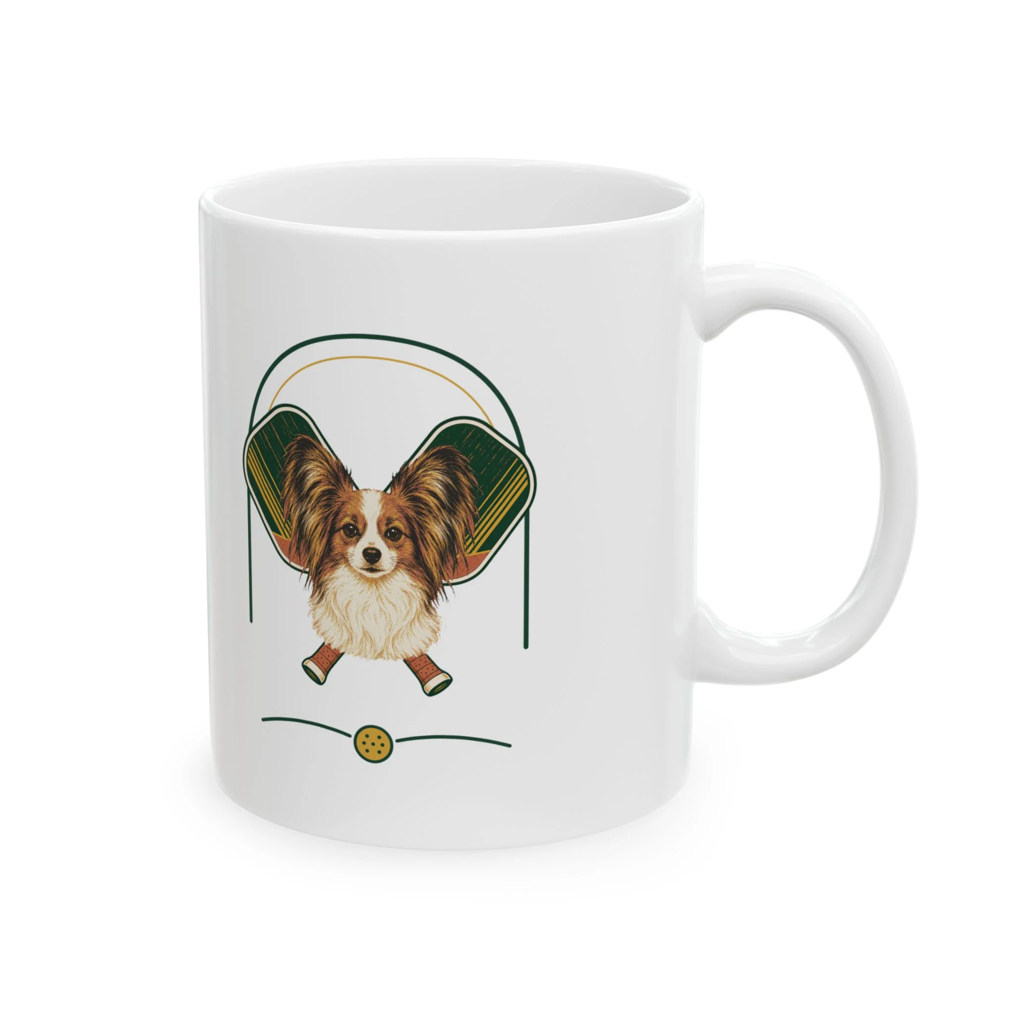 Papillon Pickleball Mug – view 4