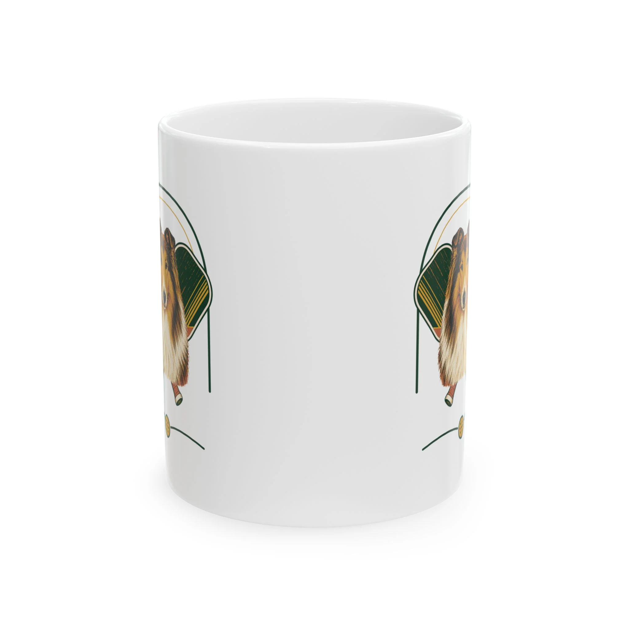 Collie Pickleball Mug
