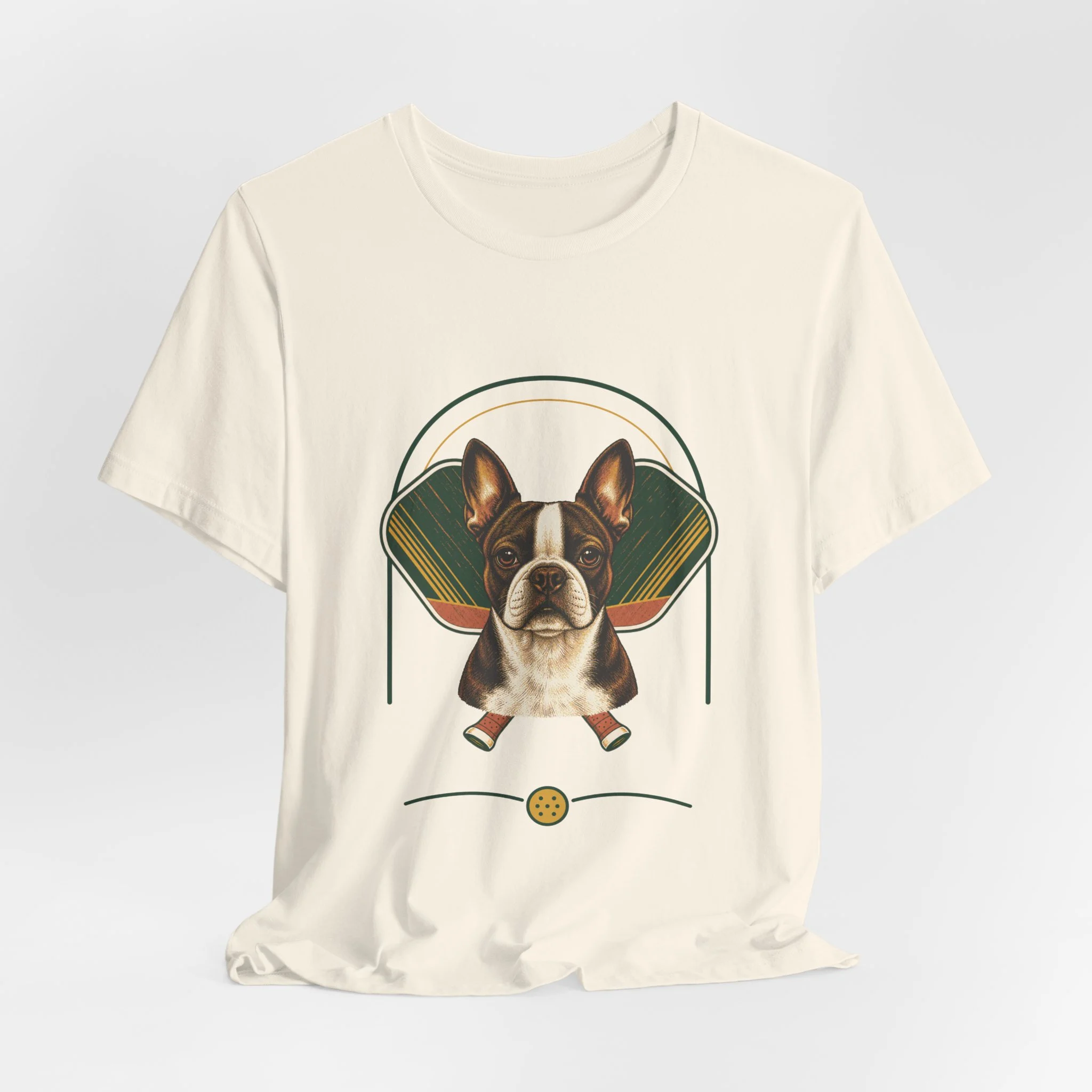 Boston Terrier Pickleball T-Shirt – view 4