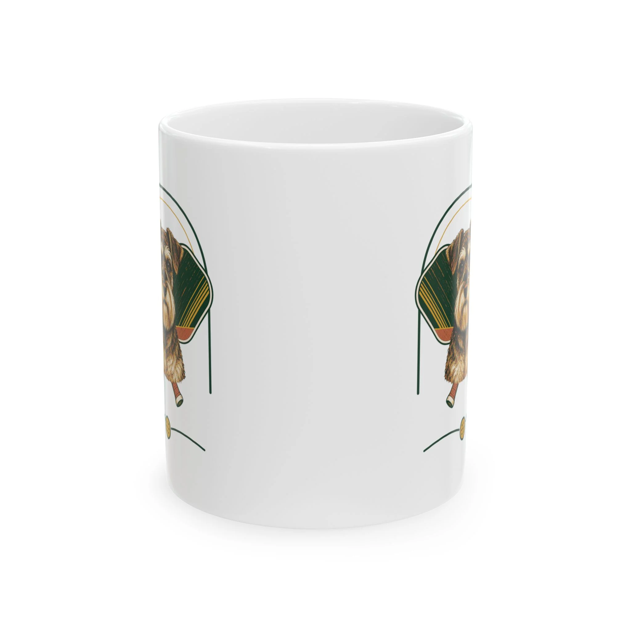 Miniature Schnauzer Pickleball Mug