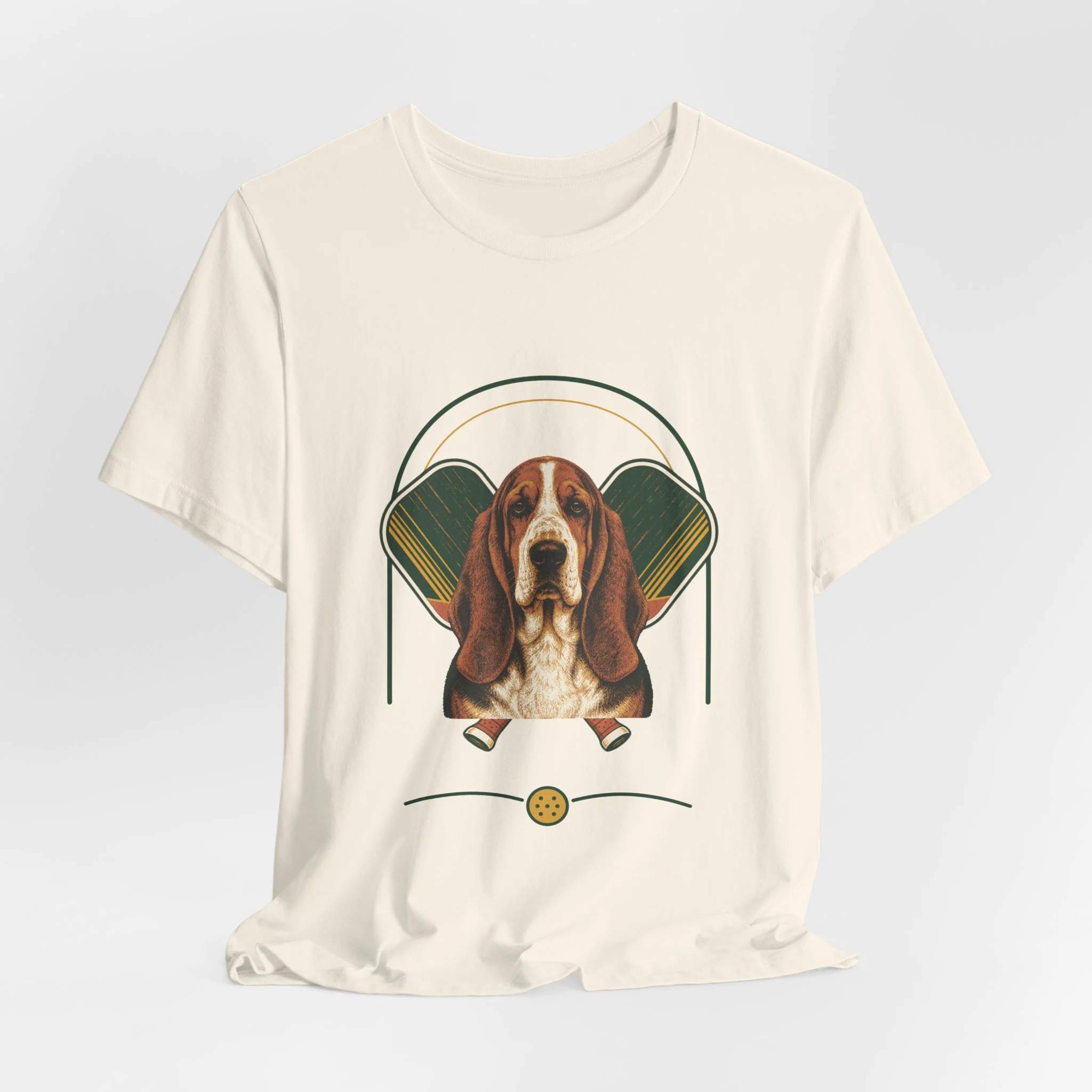 Basset Hound Pickleball T-Shirt – view 4