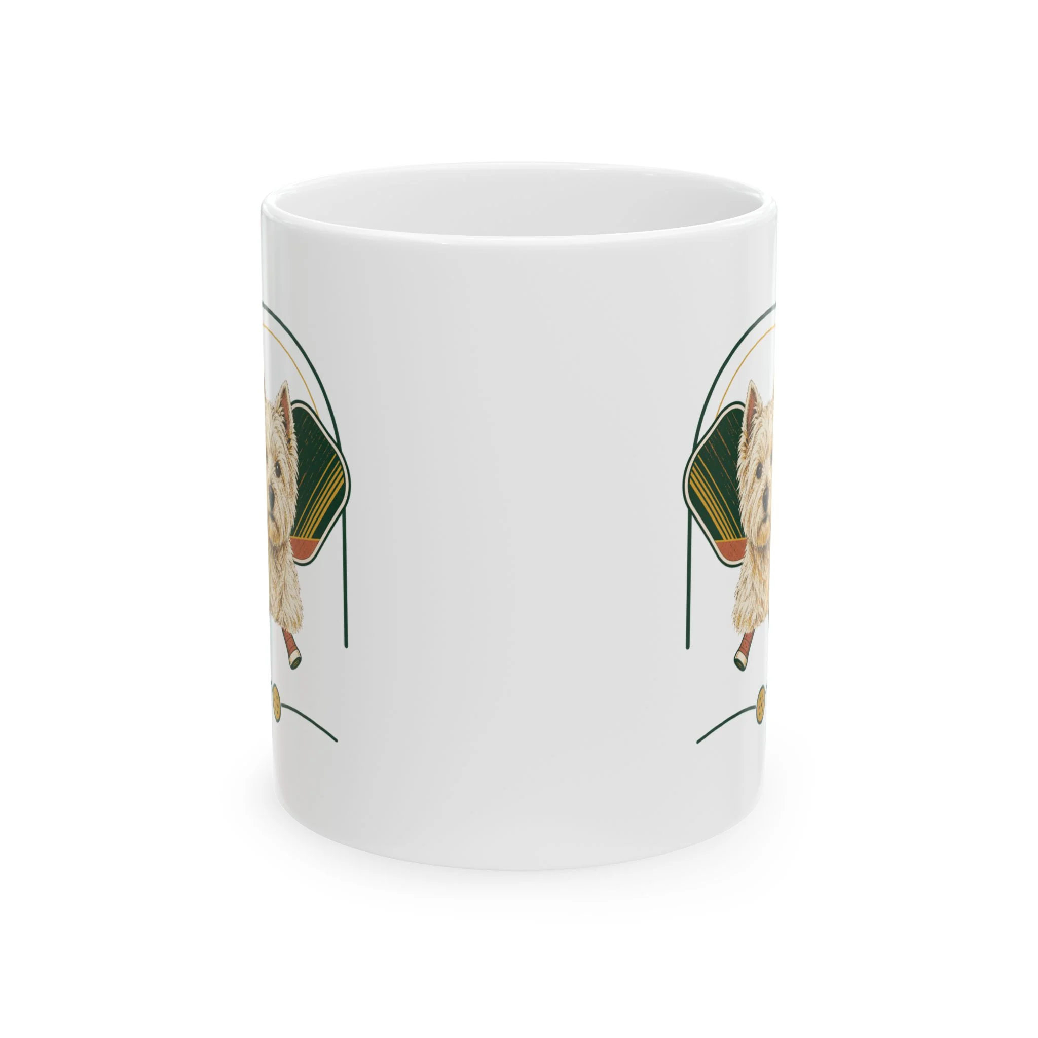 West Highland White Terrier Pickleball Mug