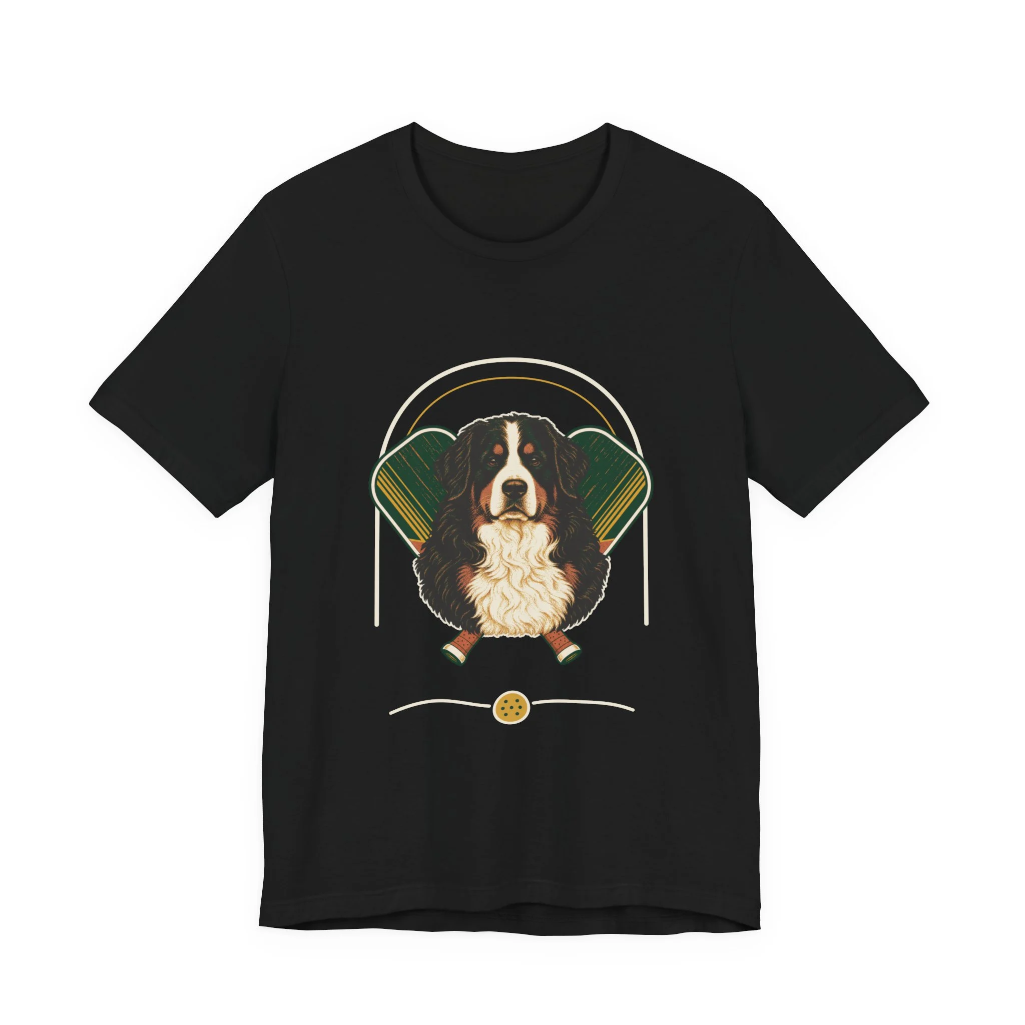 Bernese Mountain Dog Pickleball T-Shirt – view 5