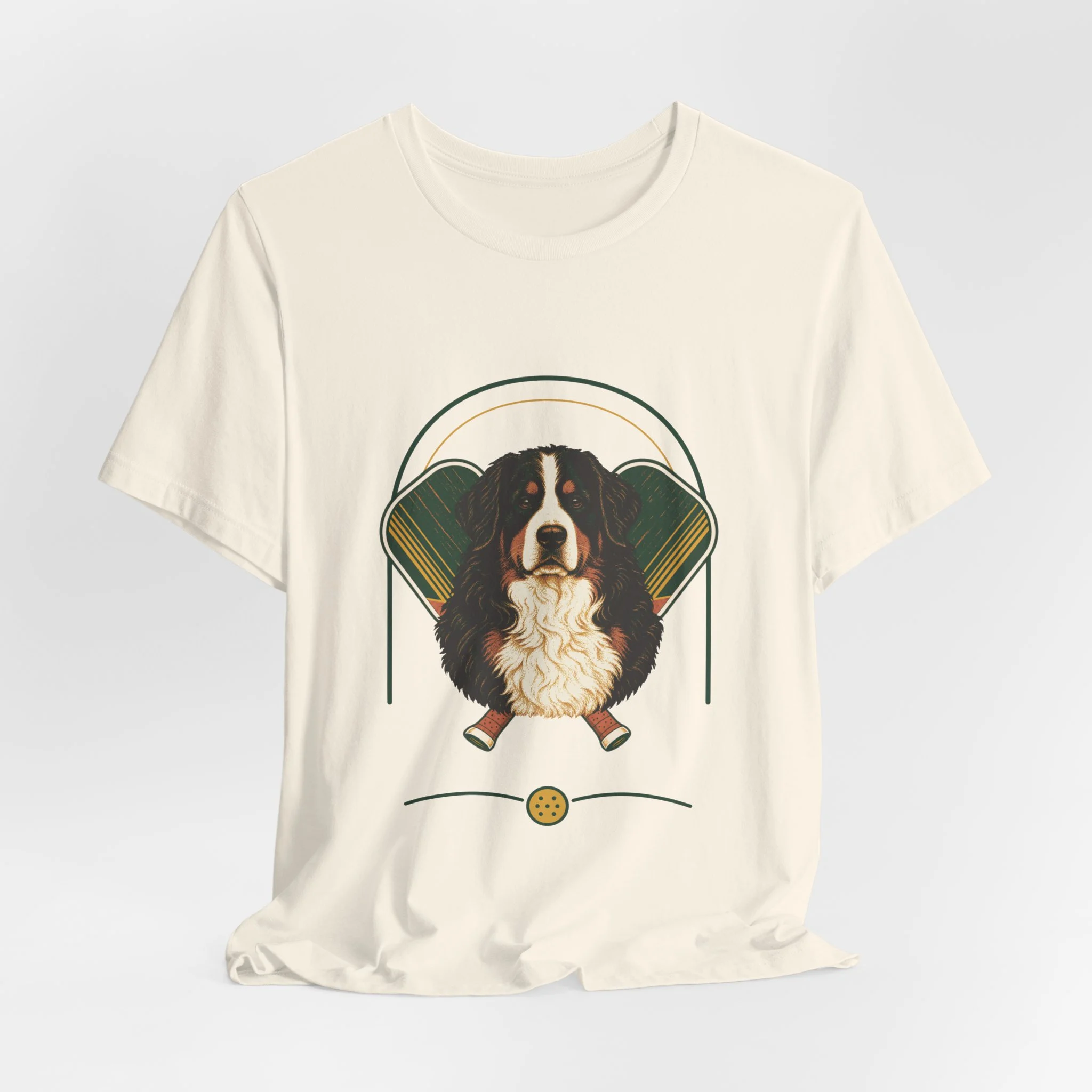 Bernese Mountain Dog Pickleball T-Shirt – view 4