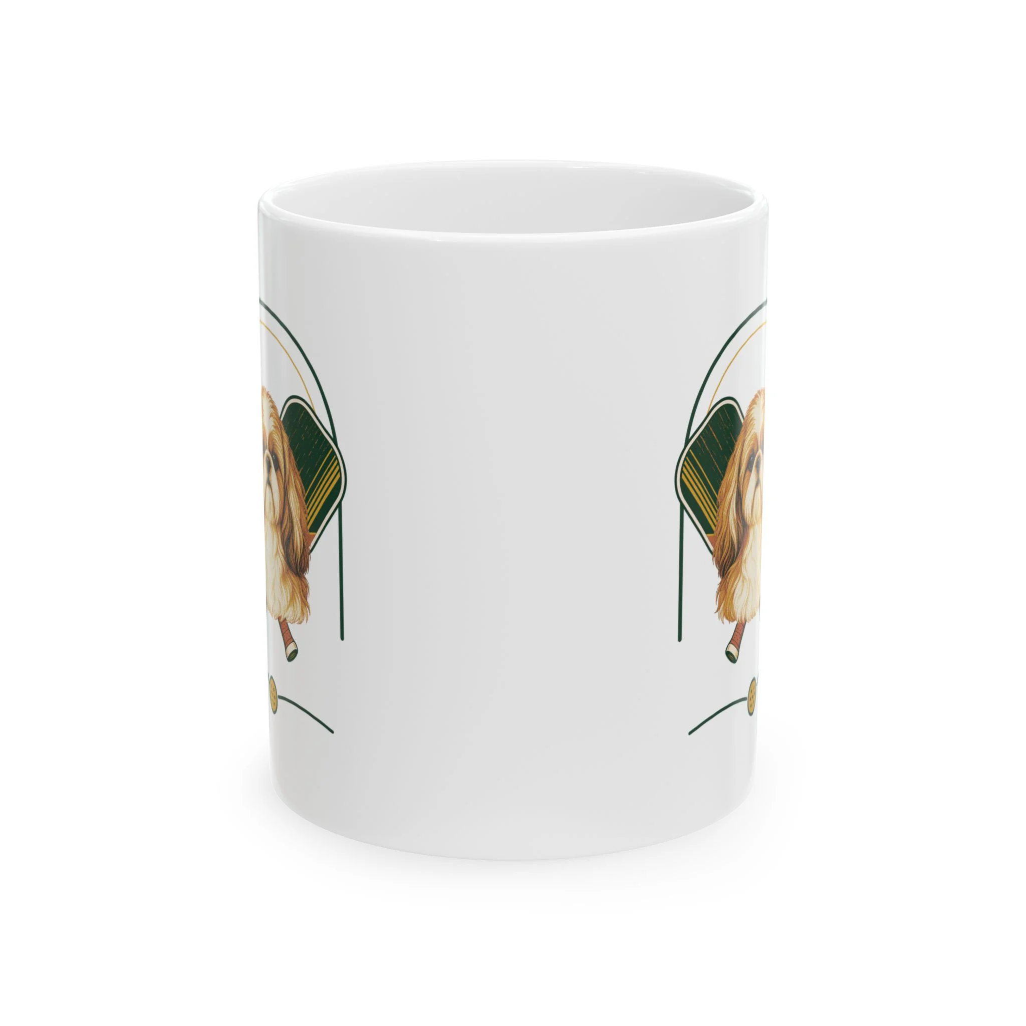 Shih Tzu Pickleball Mug