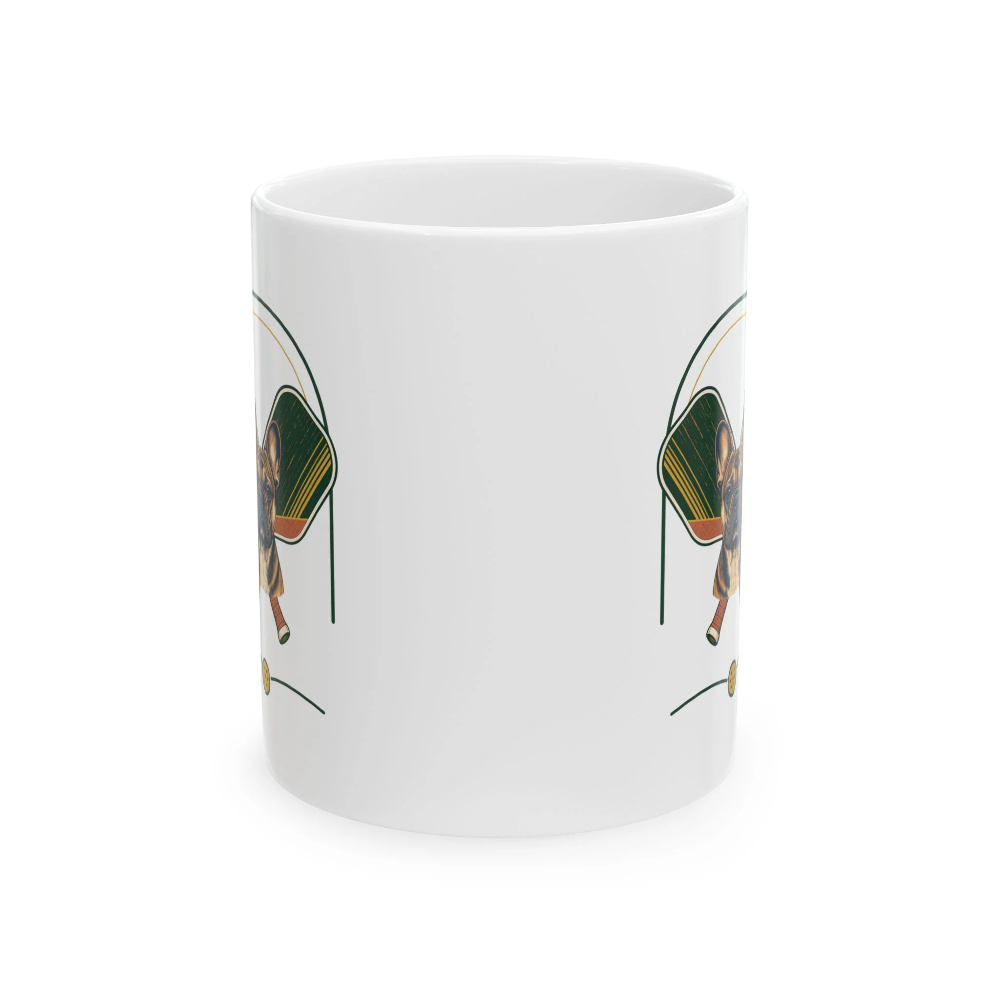 French Bulldog Pickleball Mug