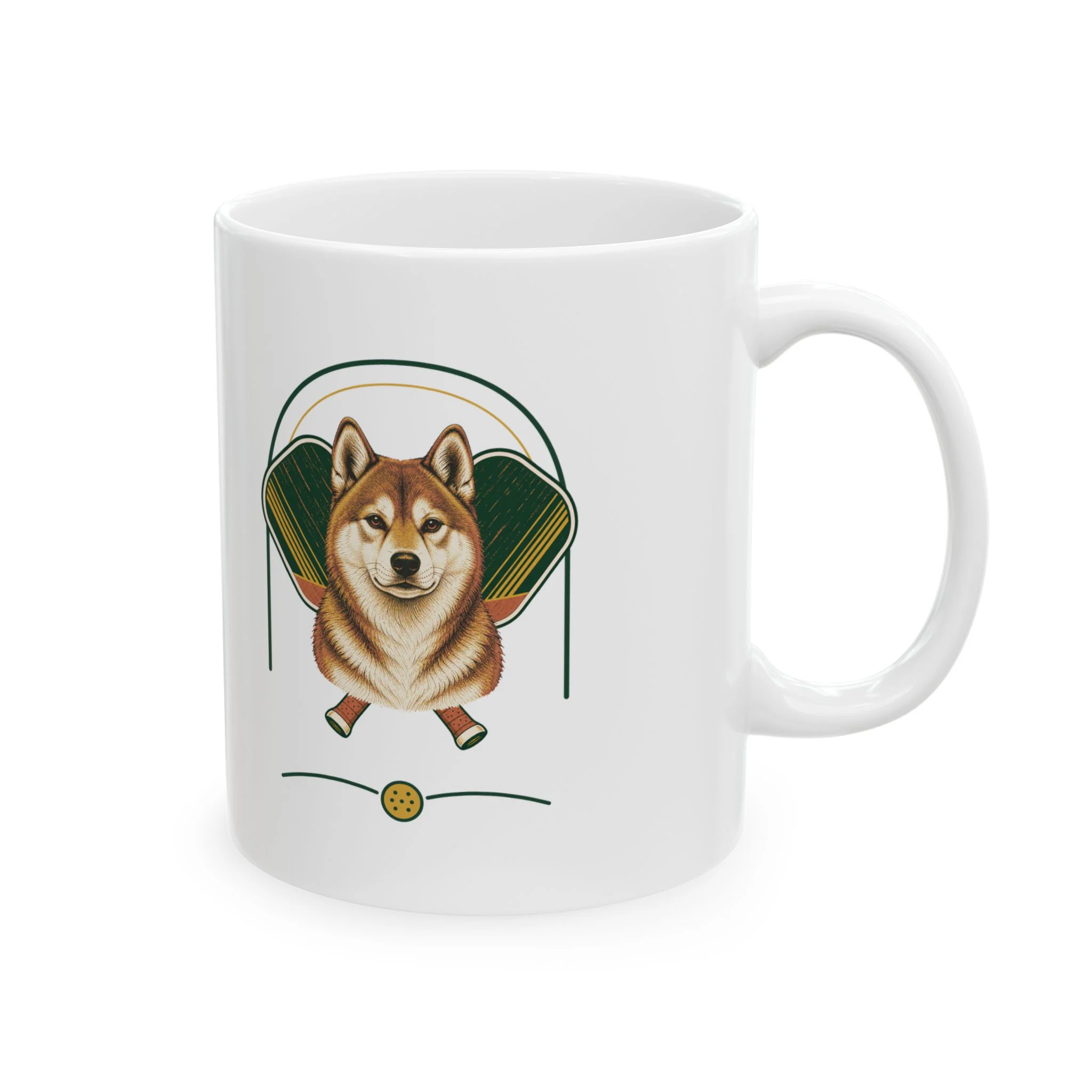 Shiba Inu Pickleball Mug – view 4
