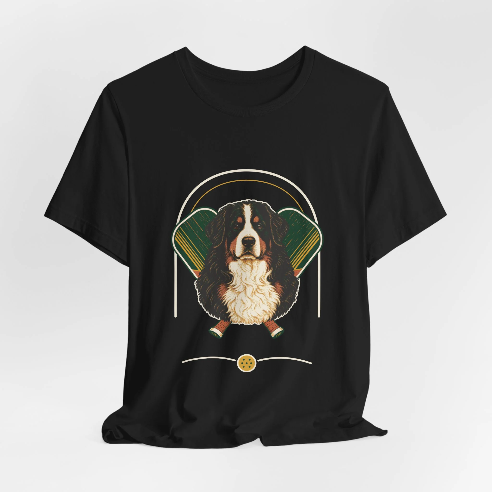 Bernese Mountain Dog Pickleball T-Shirt – view 8