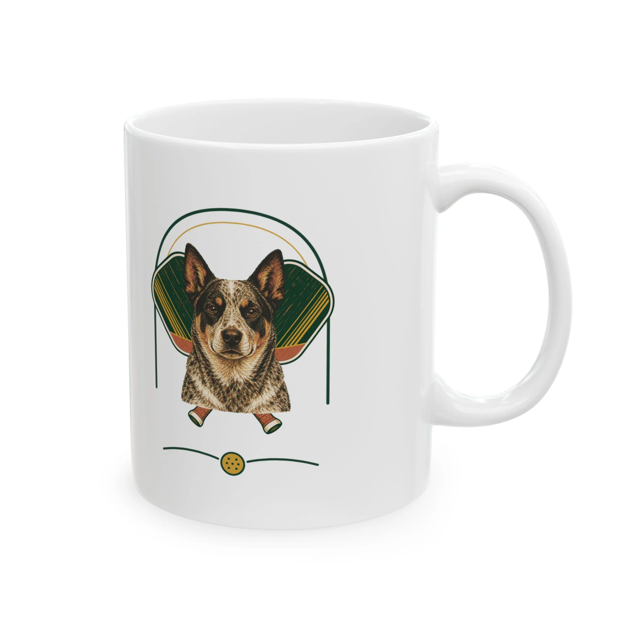 Australian Cattle Dog Pickleball Mug – view 4