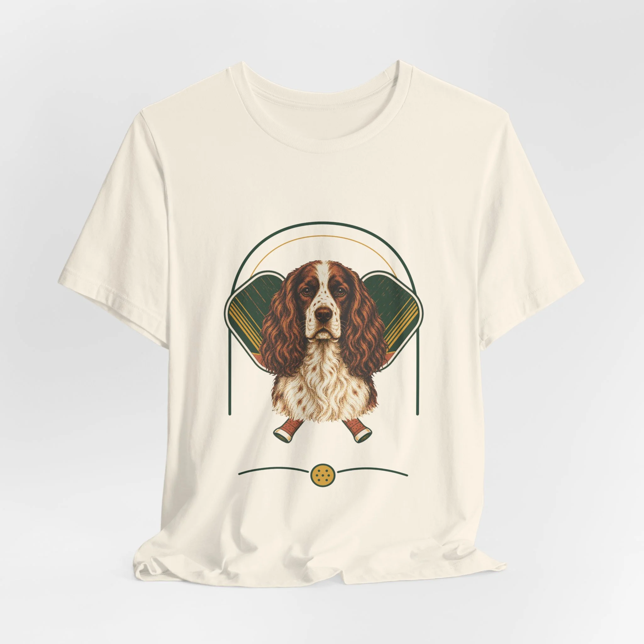 English Springer Spaniel Pickleball T-Shirt – view 4