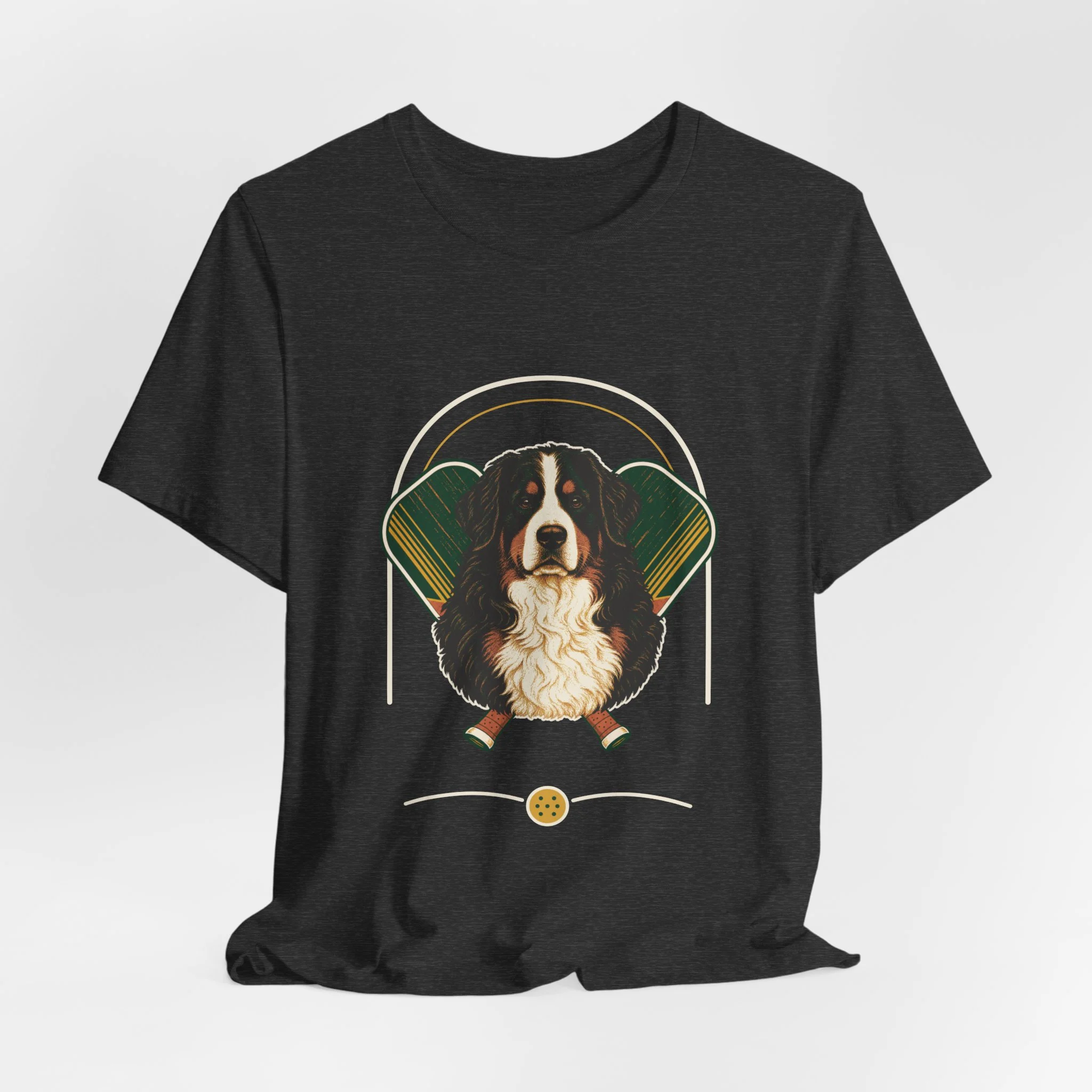 Bernese Mountain Dog Pickleball T-Shirt – view 12