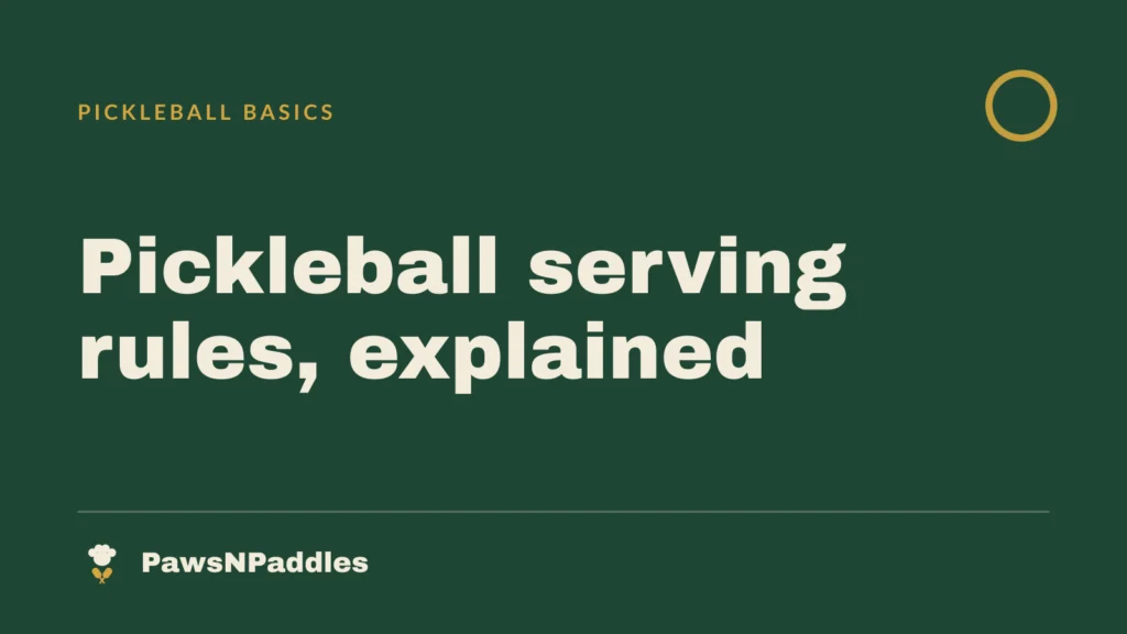 Pickleball Serving Rules (2026): Volley Serve, Drop Serve and Faults