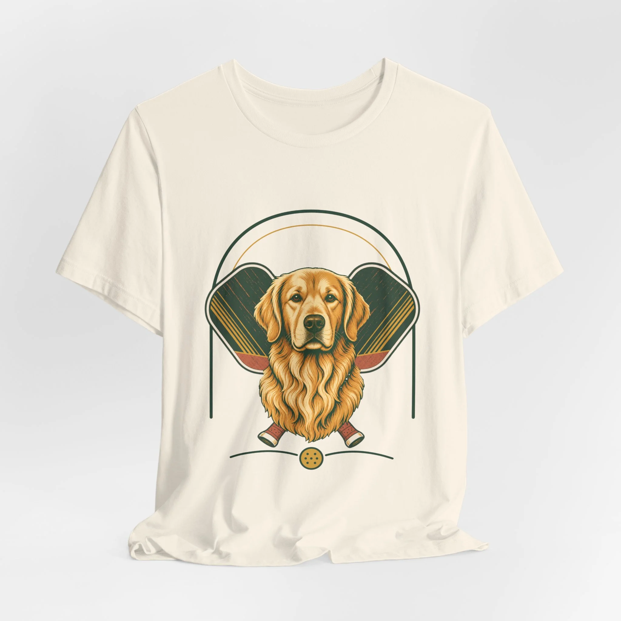 Golden Retriever Pickleball T-Shirt – view 4